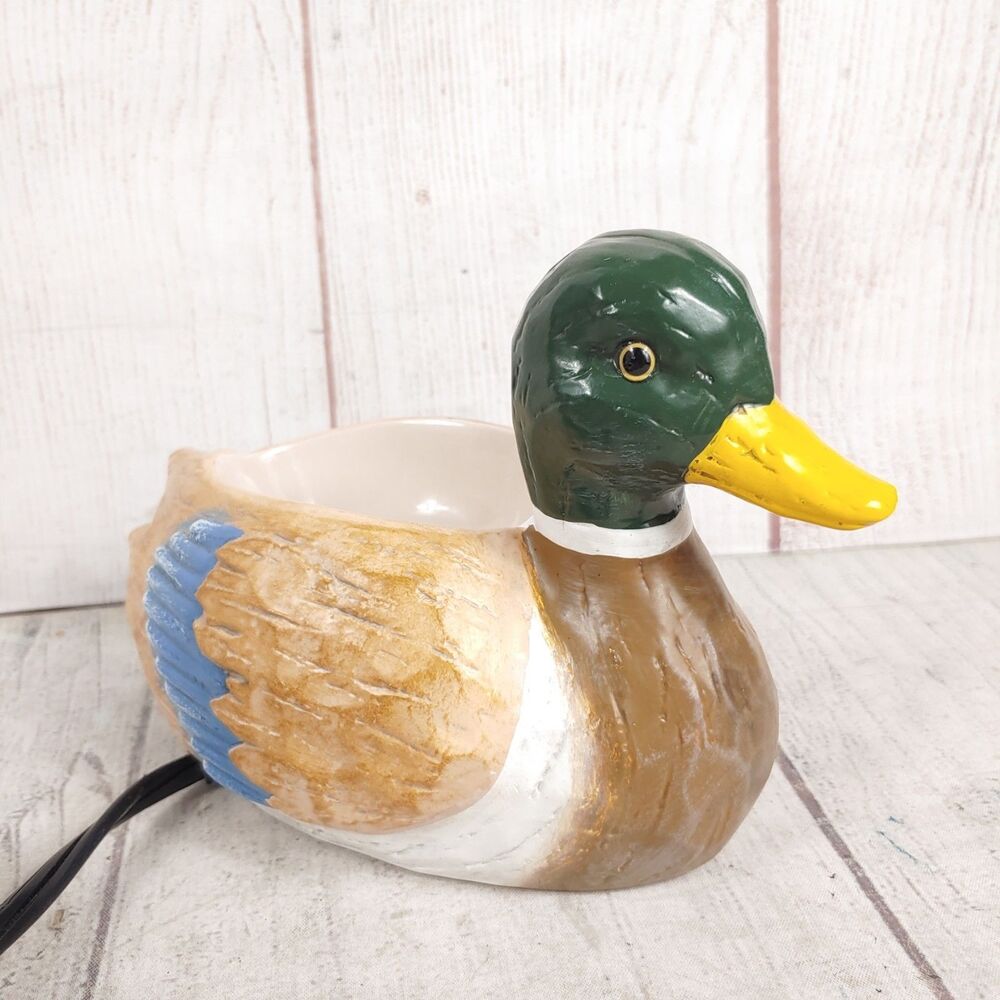 Mallard Duck Scentsy Wax Warmer ~ TESTED WORKING Man Cave ~ Scented Wax USED - Picture 2 of 9